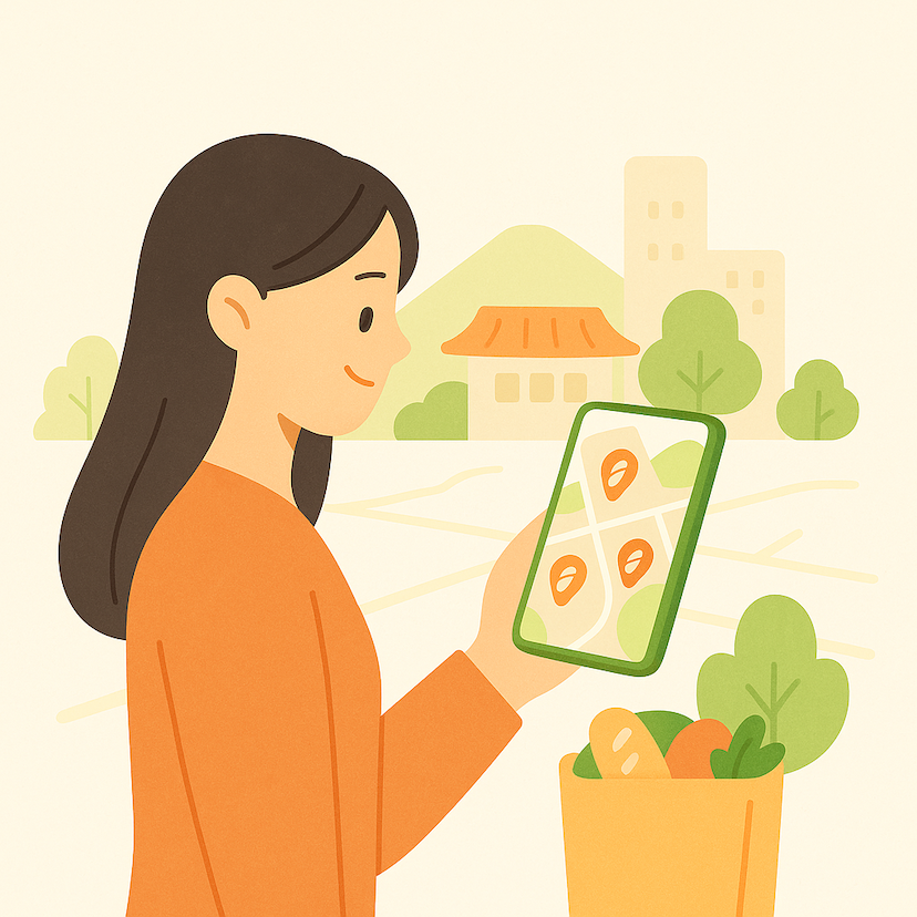 Comment ça marche ? - Découvrez les paniers près de vous: Des produits locaux à prix réduits, disponibles dès maintenant